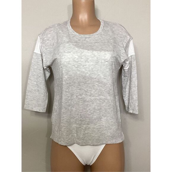 New. BILLABONG gray long sleeve tee shirt. Retails $58 - Picture 2 of 6